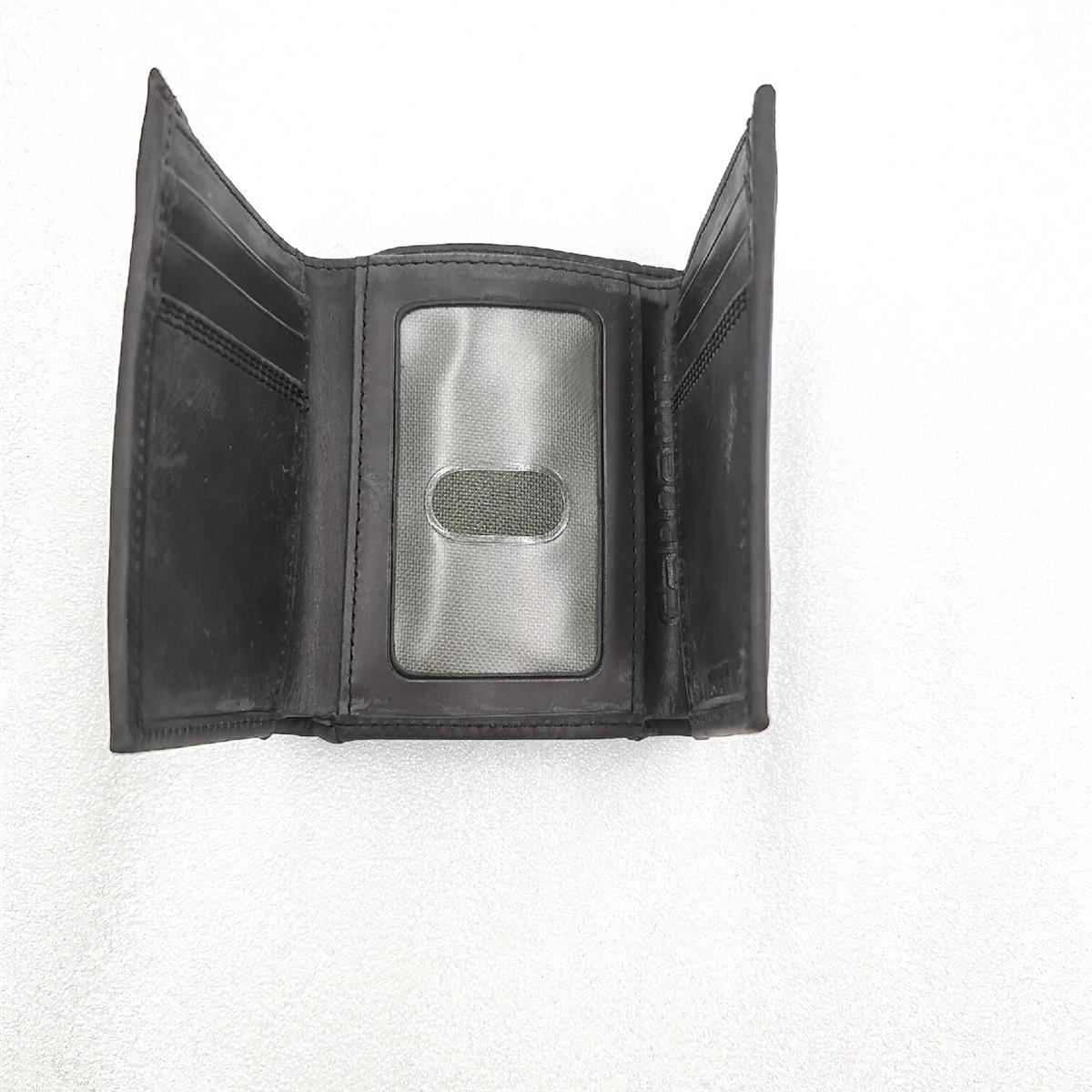 Carhartt Herren B0000213 Detroit Trifold Wallet  Schwarz  Einheitsgröße