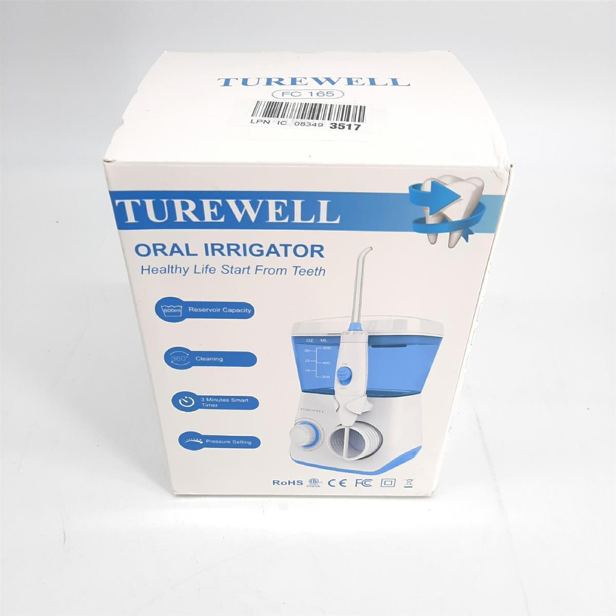 TUREWELL Hydropulser Zahnpflegegerät Mundhygiene Dental Jet 8