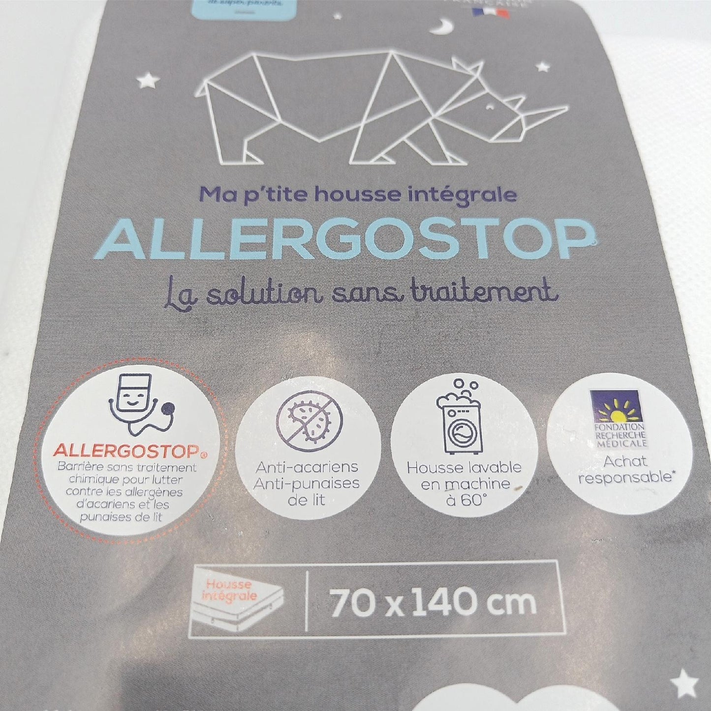 Ptit Lit Matratzenschoner Babyausstattung Schonbezug Allergostop 70 x