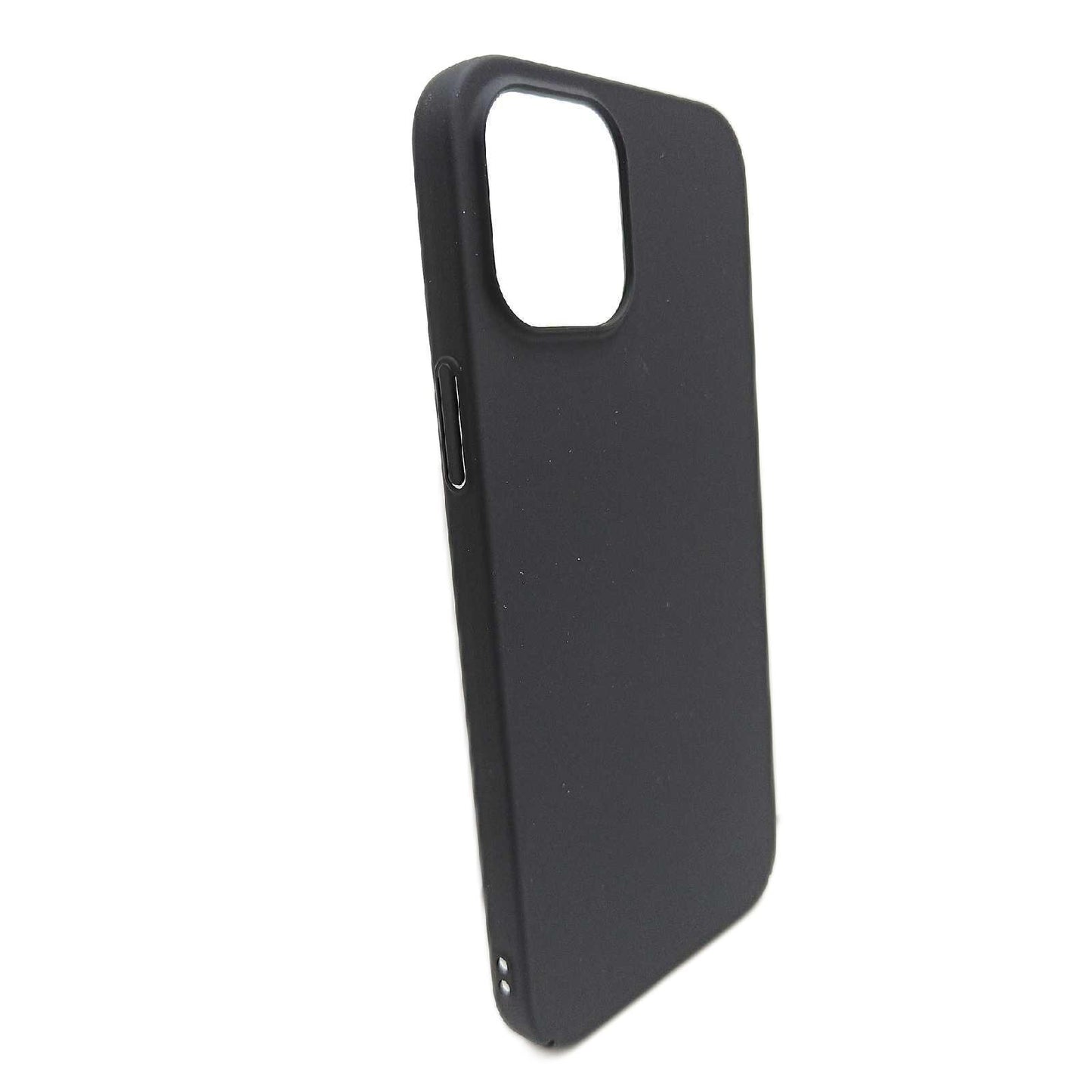 Sitthyw iPhone 12 Pro Max Cover Ultra Fine Matte PC Schutzhülle Etui dünn schwarz Schutz Premium