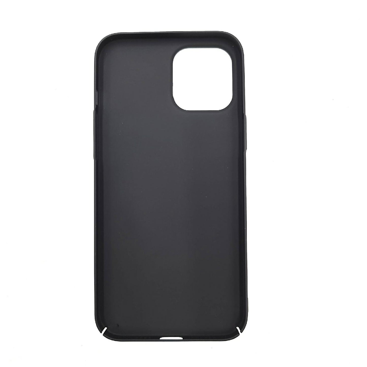 Sitthyw iPhone 12 Pro Max Cover Ultra Fine Matte PC Schutzhülle Etui dünn schwarz Schutz Premium