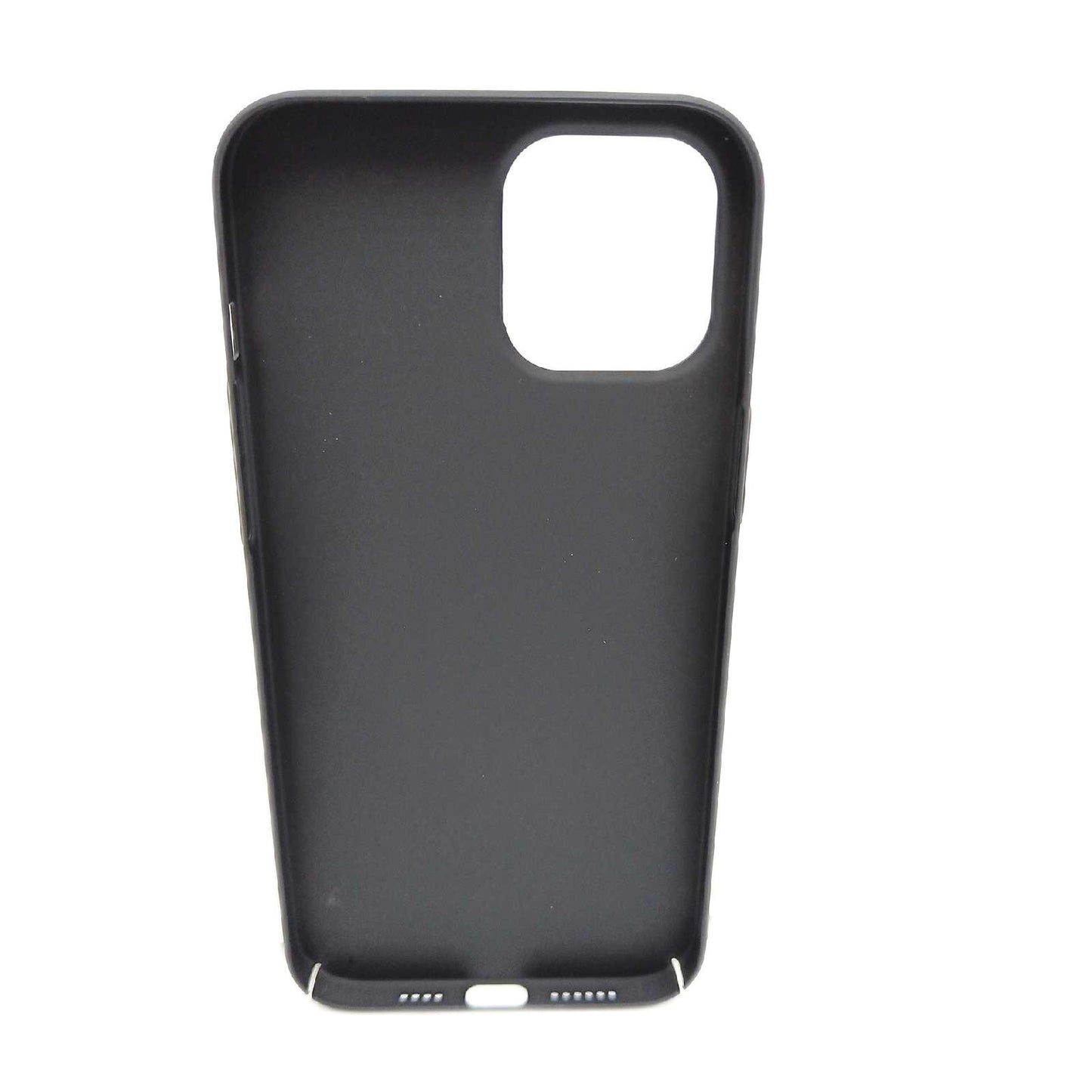 Sitthyw iPhone 12 Pro Max Cover Ultra Fine Matte PC Schutzhülle Etui dünn schwarz Schutz Premium