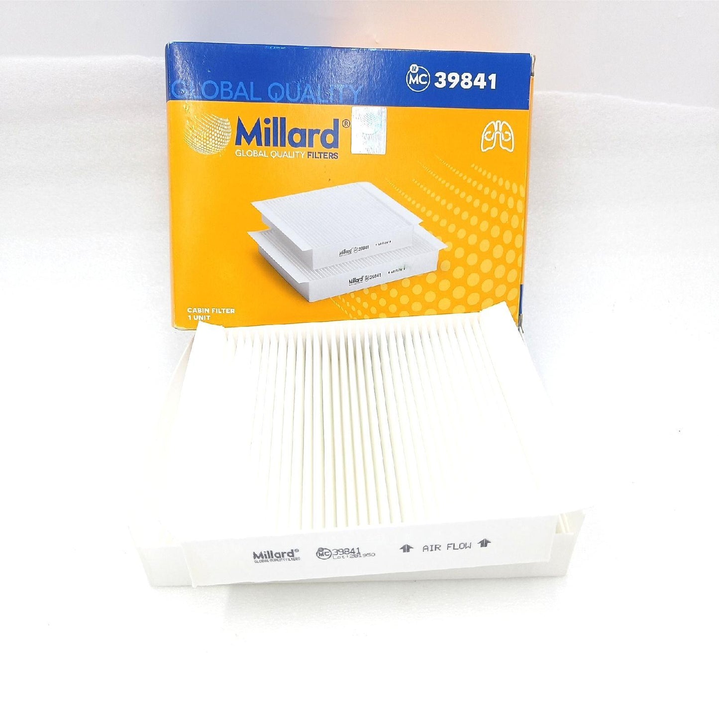 Auto-Innenraumfilter Millard MC39841 31x356x158 mm Global Quality