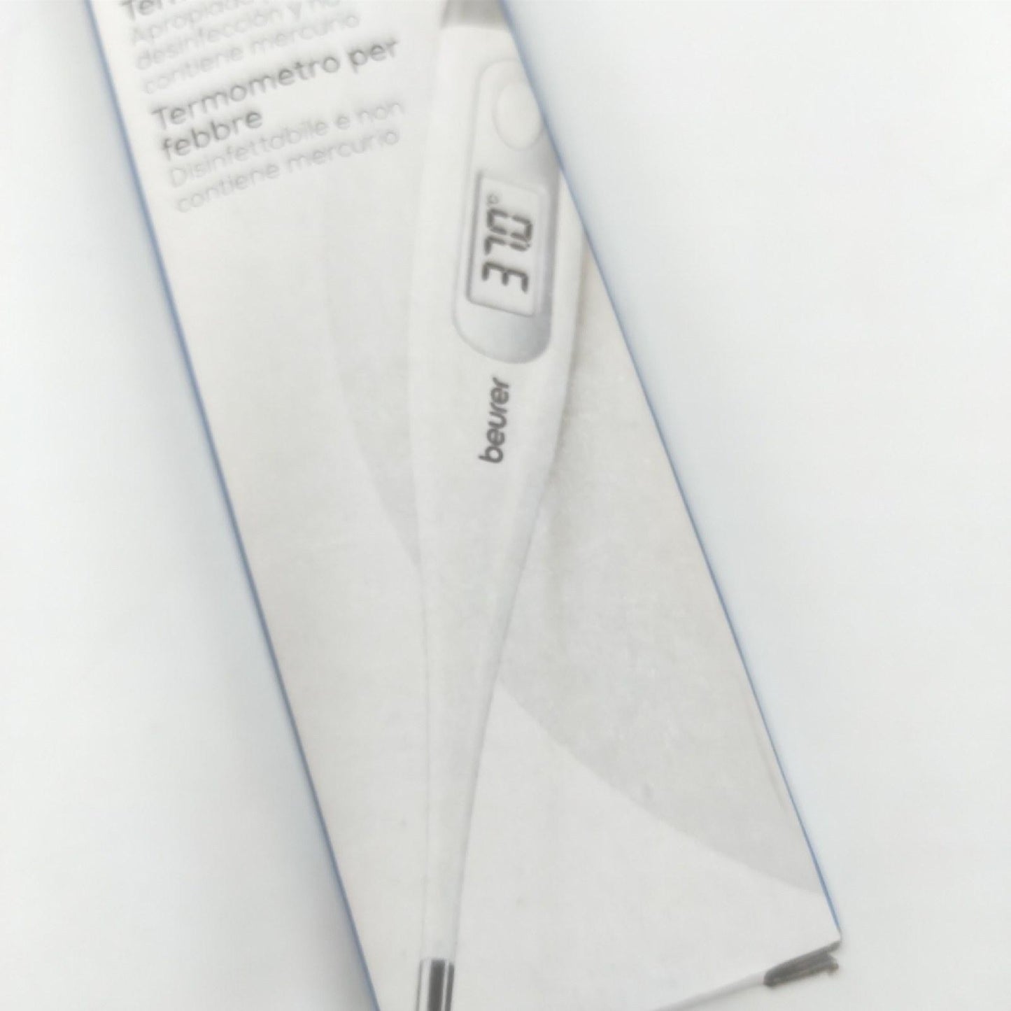 Beurer Digitalthermometer Medizinische Geräte FT09 Wasserdichtes LCD Display Präzision