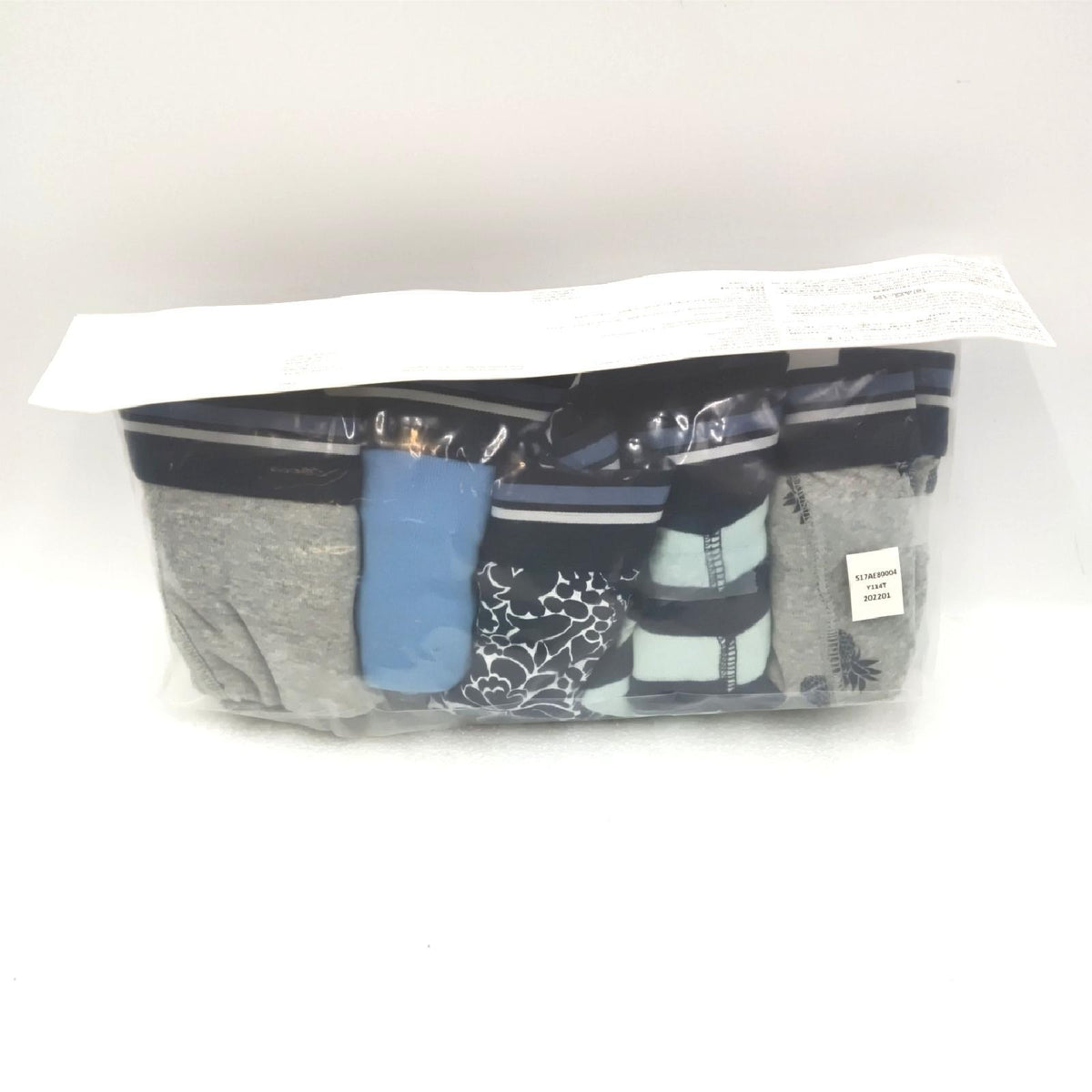 Amazon Essentials Herren Atmungsaktive Boxershorts aus Baumwolle  ohne Etikett  5er-Pack  Ananas/Blumenaufdruck/Streifen  S
