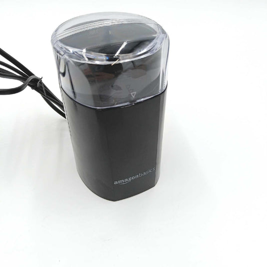 Amazon Basics Kaffeemühle Küchengeräte Elektrische Kaffeemühle schwarz praktisch kompakt für Zuhause