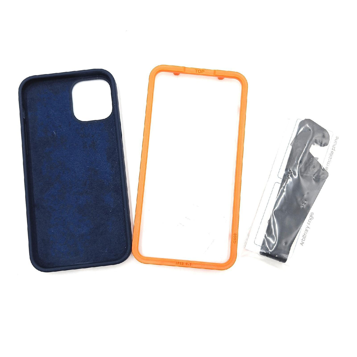 Uyiton Hülle Handy Zubehör iPhone 12 Coque2 Glas Schutz Set 5in1