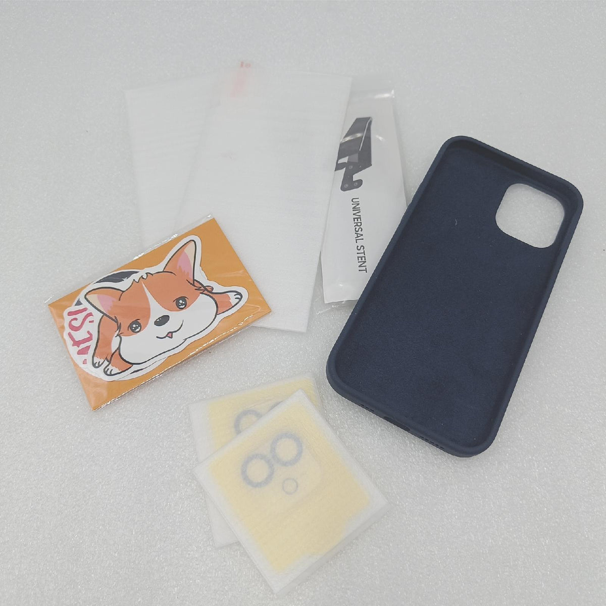 Uyiton Hülle Handy Zubehör iPhone 12 Coque2 Glas Schutz Set 5in1