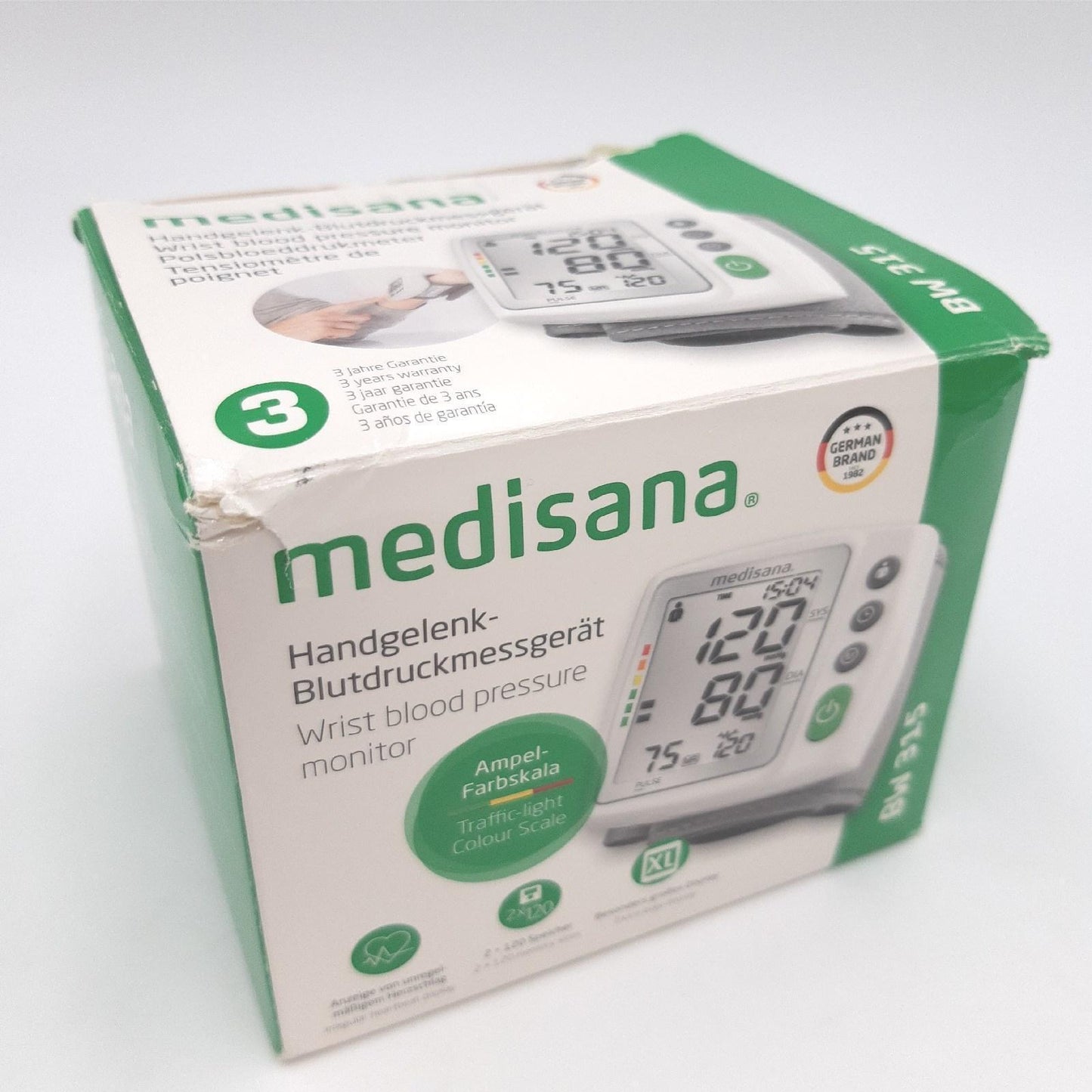 Medisana BW 315 Handgelenk Blutdruckmessgerat Blutdruck Pulsmessung Präzise Gesundheit