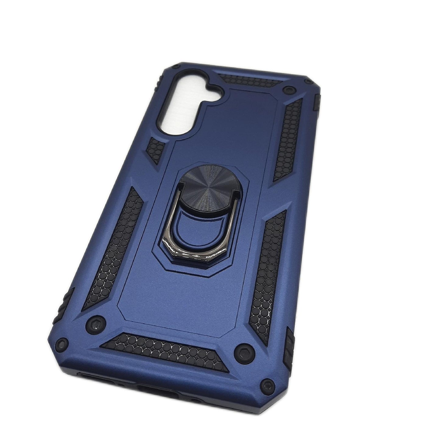 LeYi Handyhülle Smartphone Zubehör Galaxy A54 5G Blau Militärschutz Stoßfest Metallständer