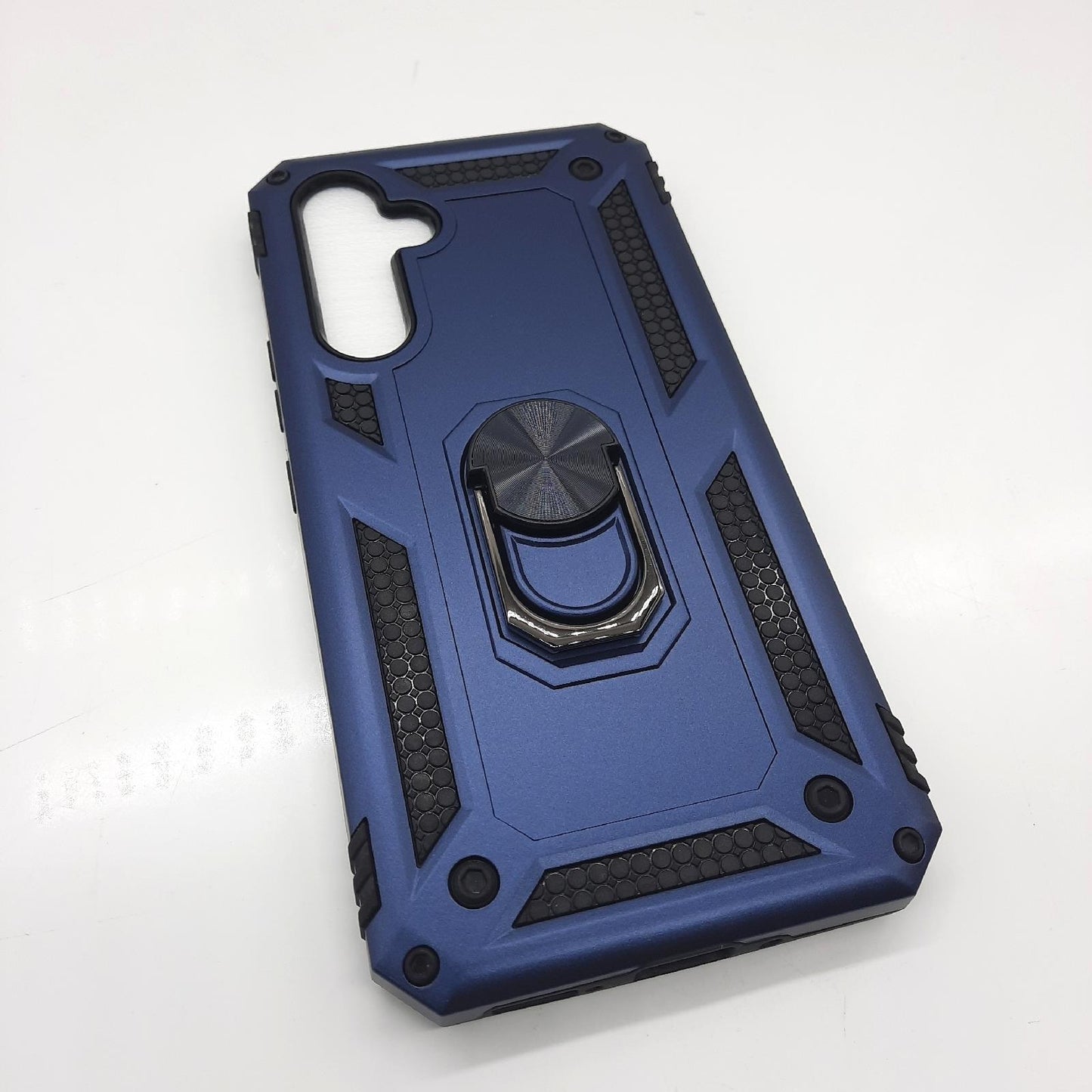 LeYi Handyhülle Smartphone Zubehör Galaxy A54 5G Blau Militärschutz Stoßfest Metallständer