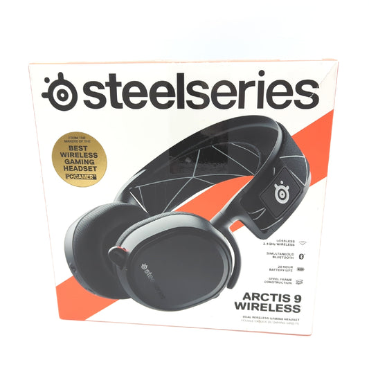 Arctis 9 Dualkabelloses Gaming-Headset Wireless Bluetooth 20 Stunden Akkulaufzeit Equip Playstation 5 Playstation 4 PC