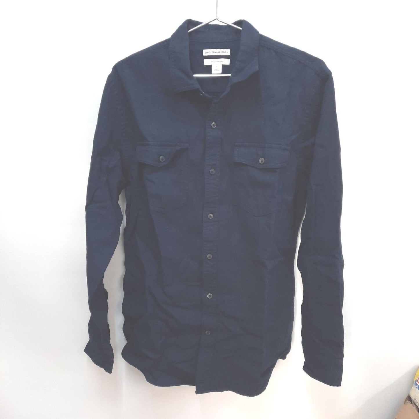 Amazon Essentials Herren Hemdjacke Bekleidung Marineblau schmale Passform lässig