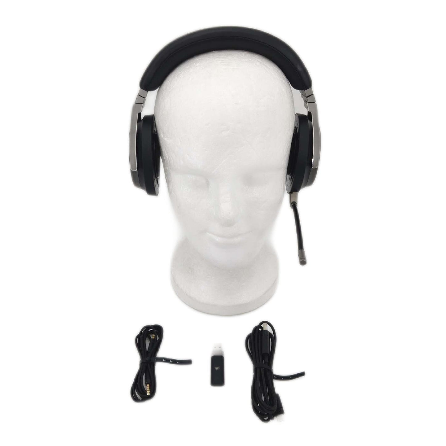Corsair Virtuoso RGB Wireless SE Gaming Headset Gunmetal ohne Ohrpolster Lieferung ohne Polster