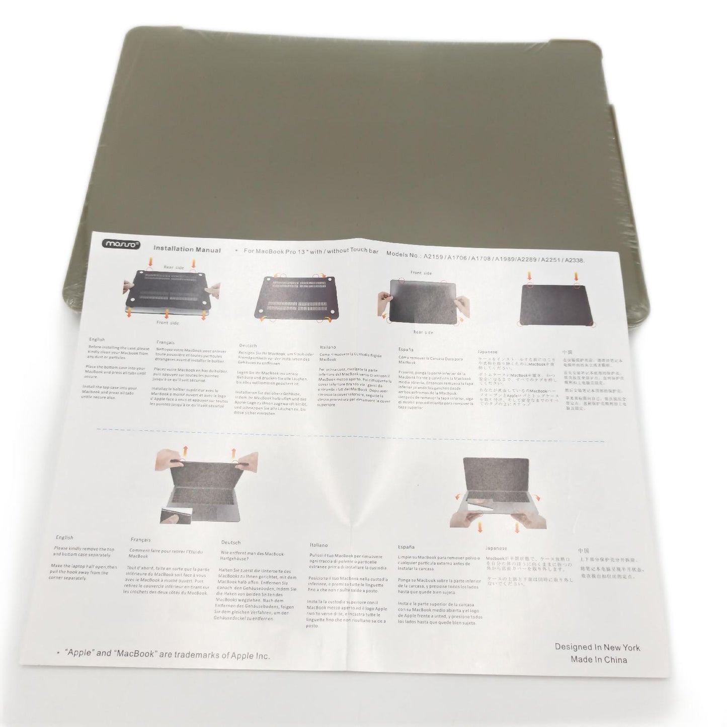 MOSISO MacBook Pro 13 Zoll Schutzhülle Notebook Hülle 2023 2016 DE-Kaufen
