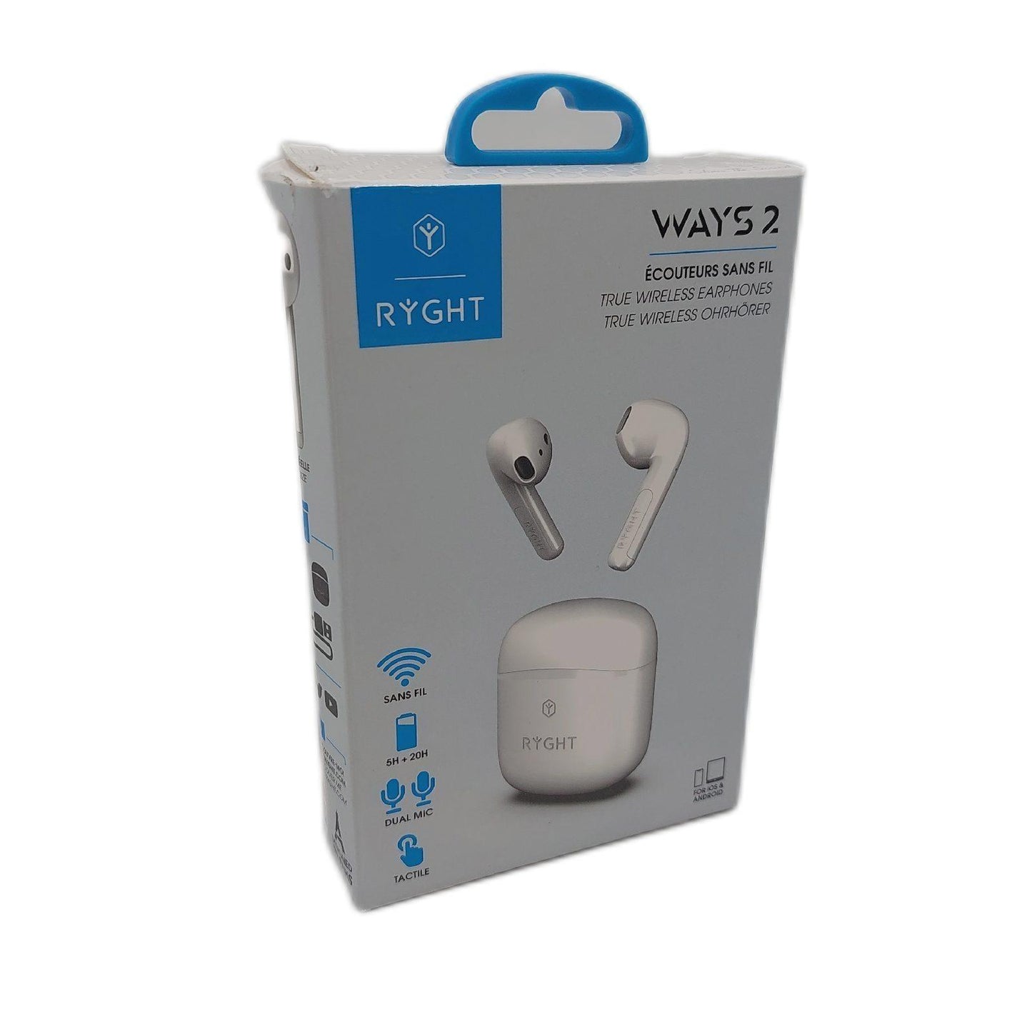 RYGHT Kopfhörer Wireless Audio Zubehör Ways 2 R483218 25 Stunden Spielzeit