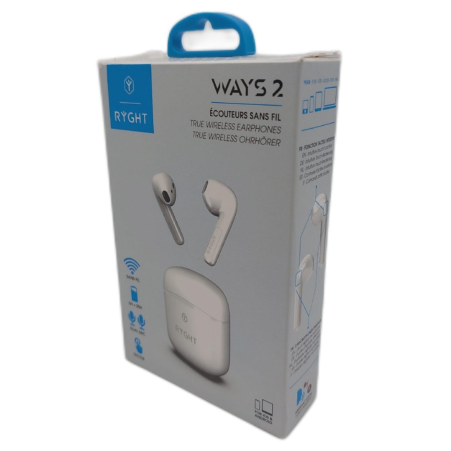 RYGHT Kopfhörer Wireless Audio Zubehör Ways 2 R483218 25 Stunden Spielzeit