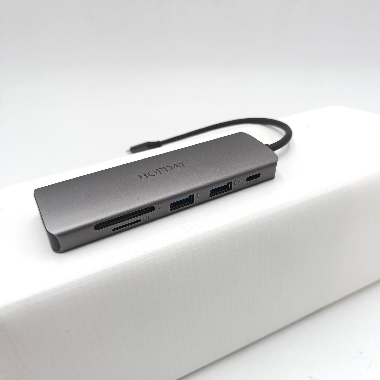 Hopday USB C Hub Adapter Zubehör MacBook Air M1 6 in 1 HDMI Erweiterung