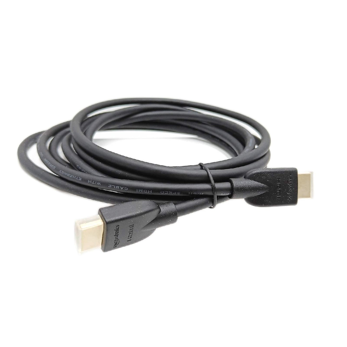 Amazon Basics 4K-HDMI-Kabel, 3 m, 18 Gbit/s Highspeed mit Ethernet, 4K@60Hz, 2160p, Schwarz