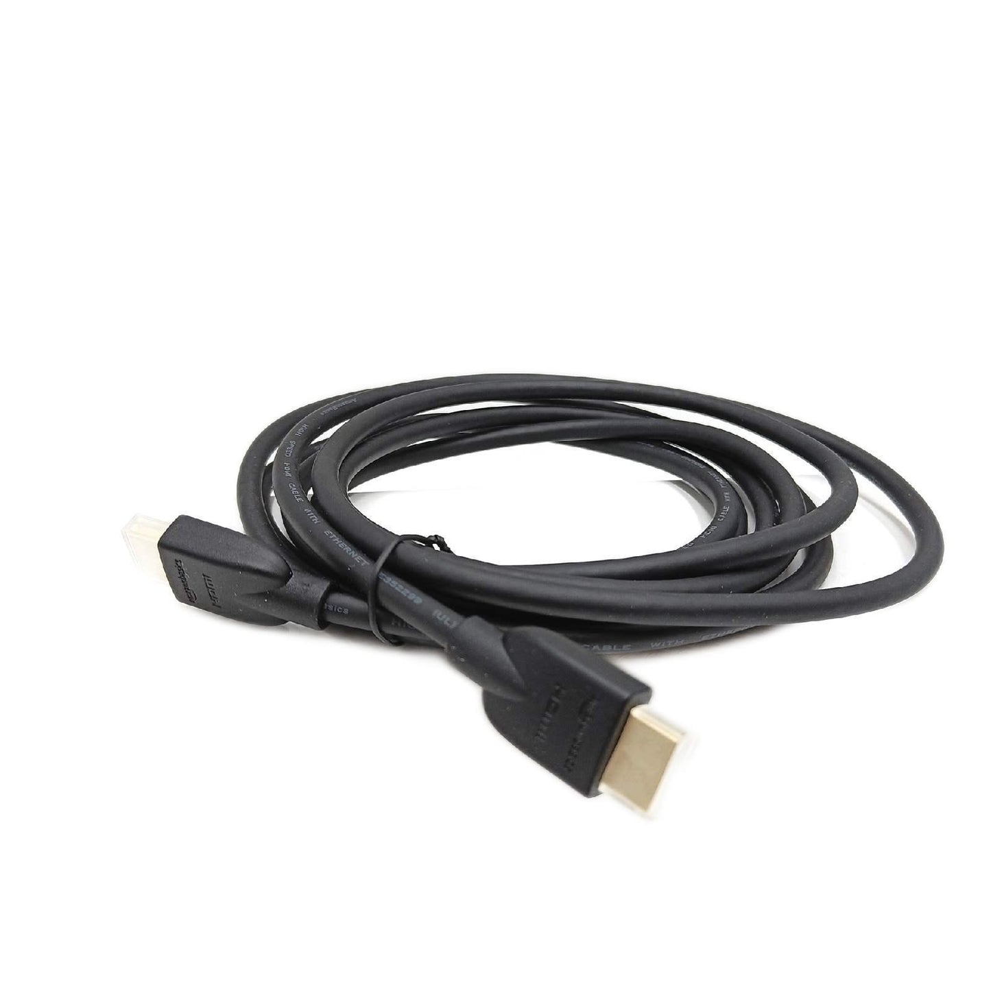 Amazon Basics 4K-HDMI-Kabel, 3 m, 18 Gbit/s Highspeed mit Ethernet, 4K@60Hz, 2160p, Schwarz