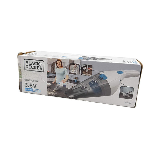 BLACK DECKER Staubsauger Haushalt NVC115JL QW Kabellos Leistungsstark Lithium