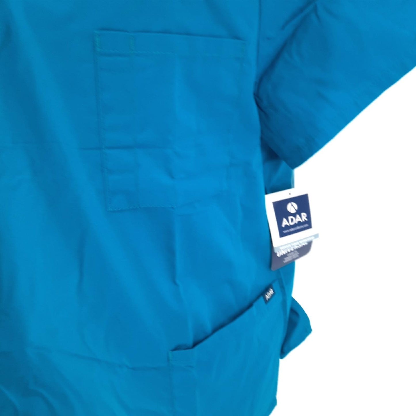Medizinische Uniformen Top Berufsbekleidung 601 Teal Blue XL Komfort und Funktion für