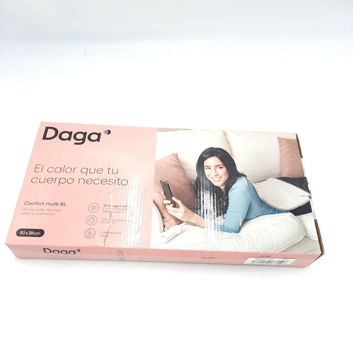 DAGA Heizdecke Haushaltsgeräte Thermal Comfort Pad XL Intellisense Technologie Komfort Wärme