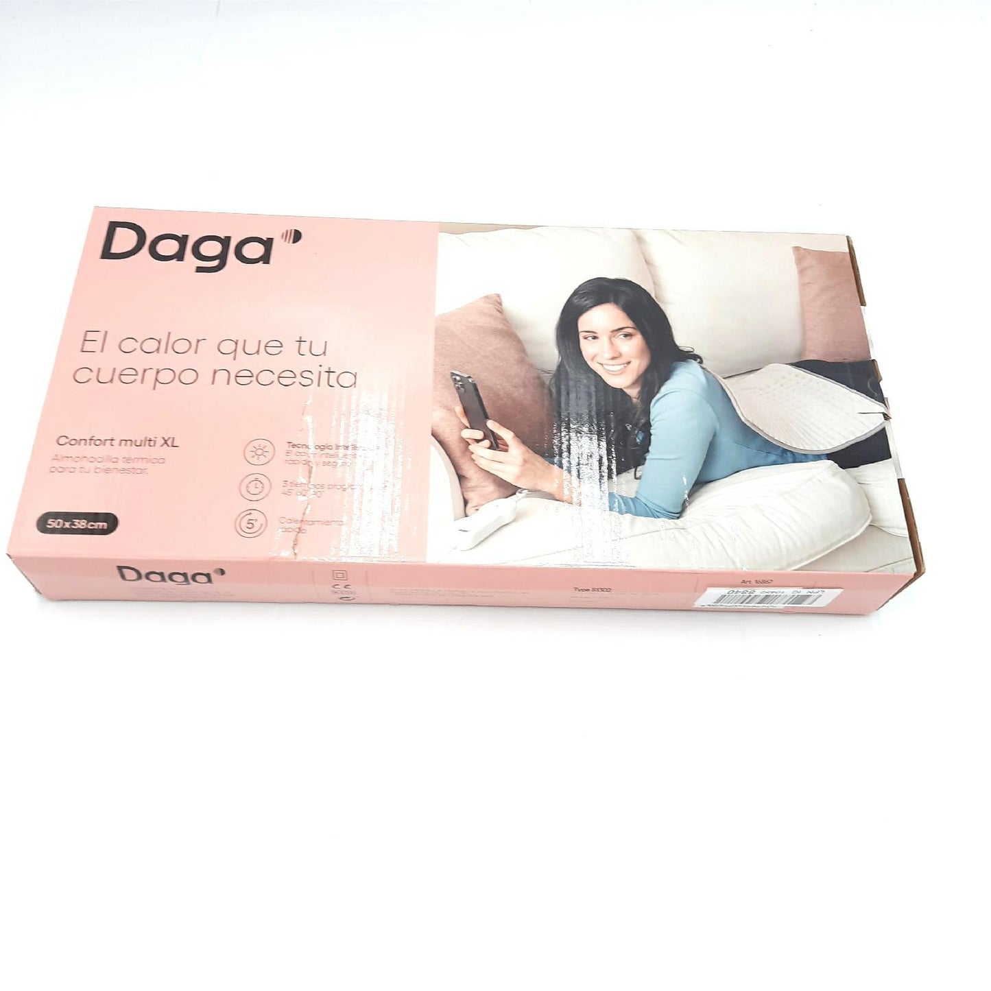 DAGA Heizdecke Haushaltsgeräte Thermal Comfort Pad XL Intellisense Technologie Komfort Wärme