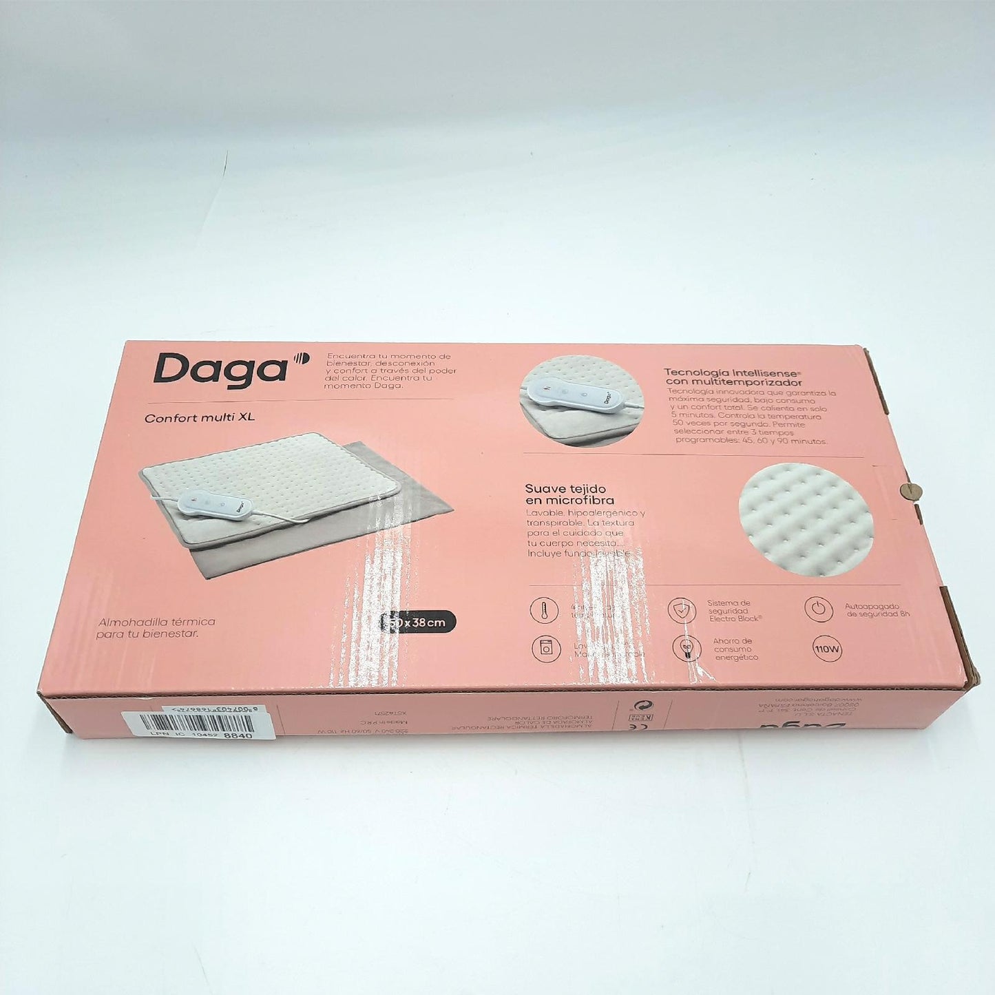DAGA Heizdecke Haushaltsgeräte Thermal Comfort Pad XL Intellisense Technologie Komfort Wärme