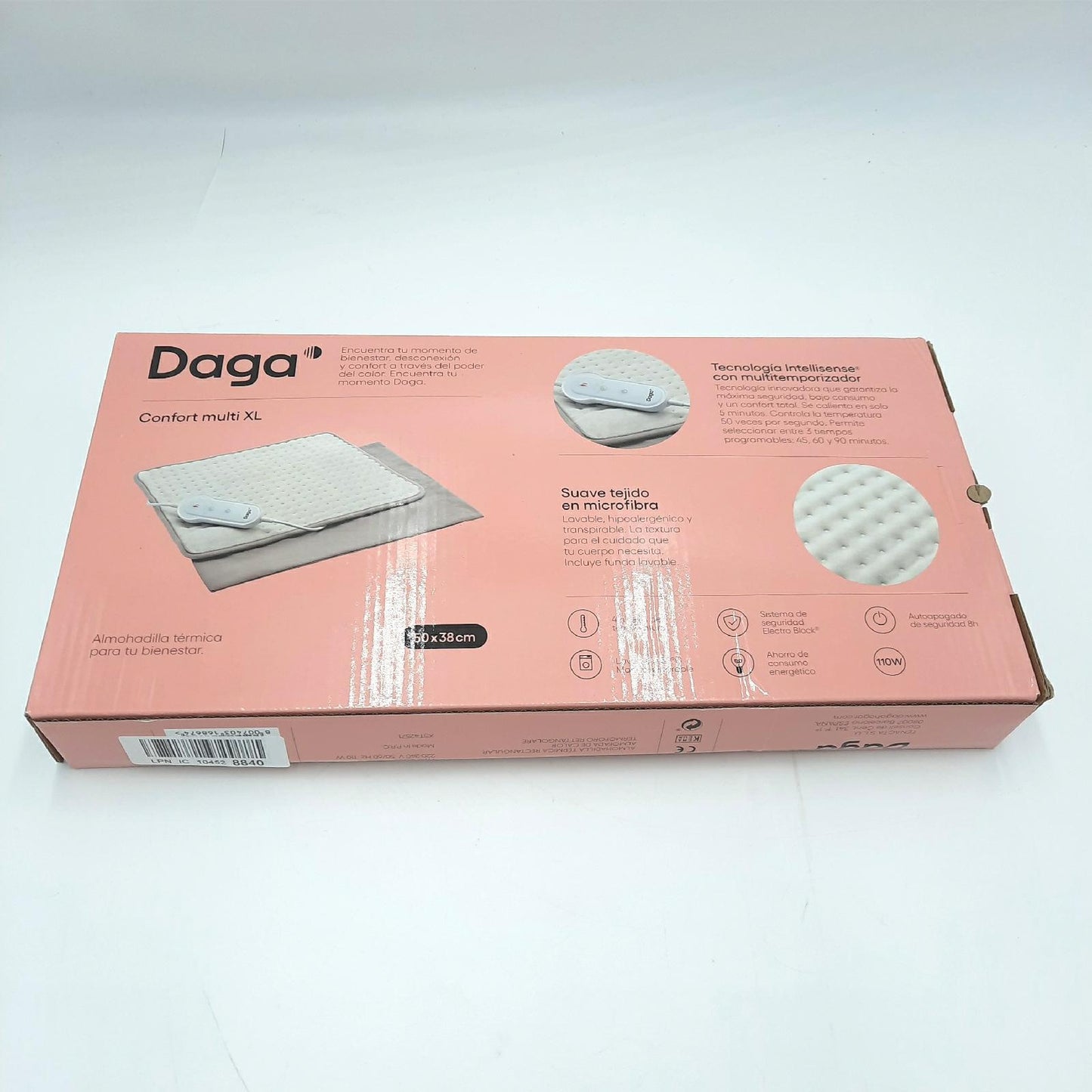 DAGA Heizdecke Haushaltsgeräte Thermal Comfort Pad XL Intellisense Technologie Komfort Wärme