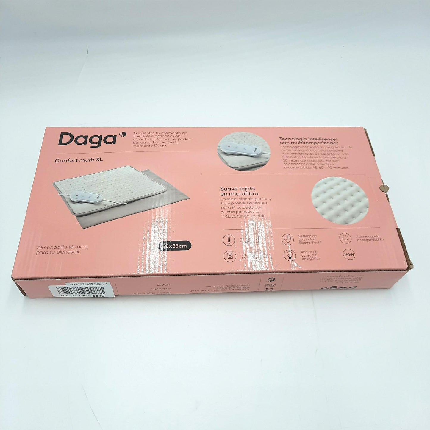 DAGA Heizdecke Haushaltsgeräte Thermal Comfort Pad XL Intellisense Technologie Komfort Wärme
