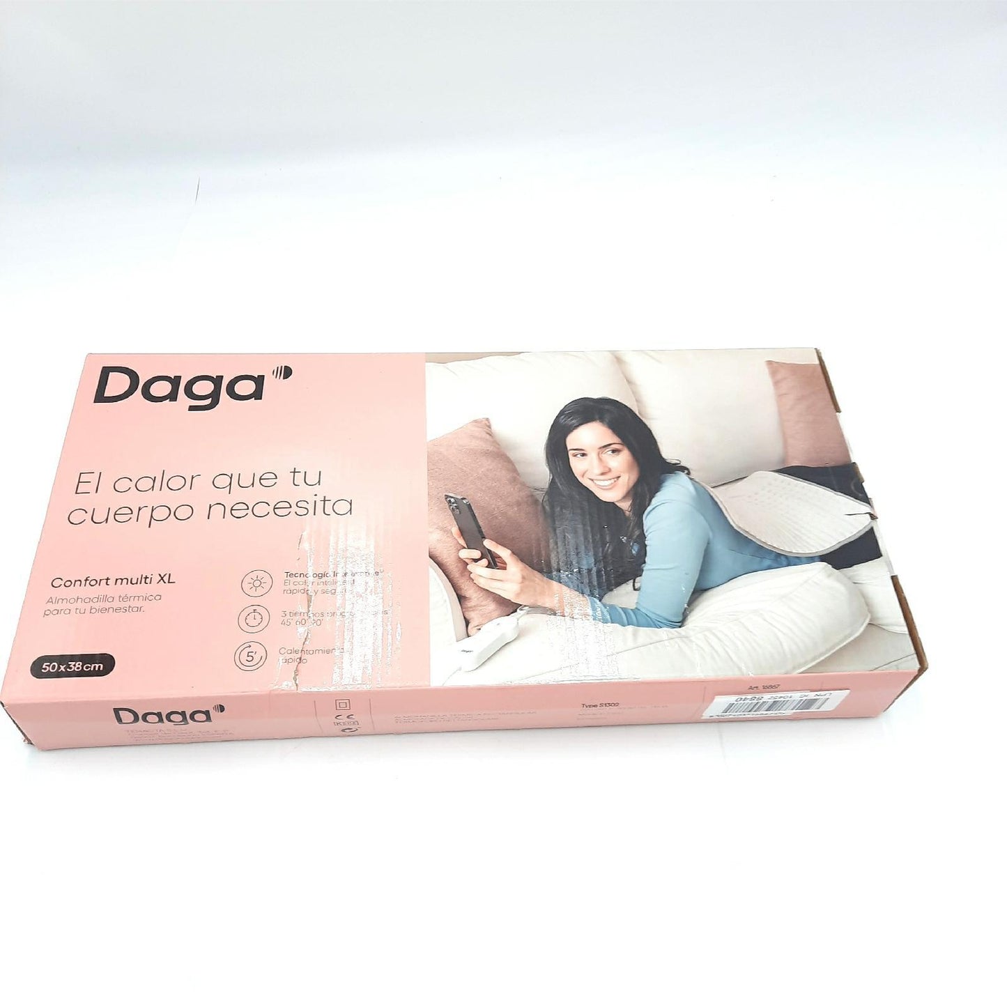 DAGA Heizdecke Haushaltsgeräte Thermal Comfort Pad XL Intellisense Technologie Komfort Wärme