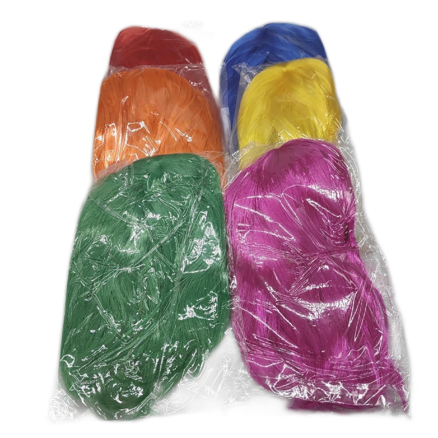 KUUQA Perückenset Partyperücken Haar Neon Bob Bunte Haare Modisch Spaß