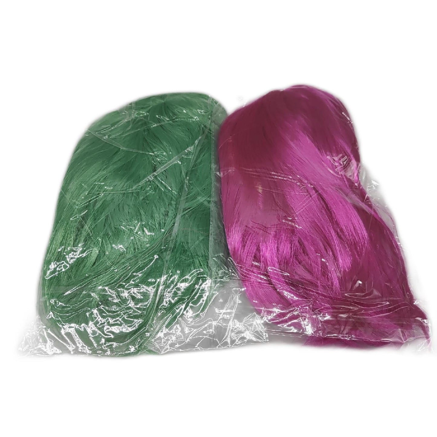 KUUQA Perückenset Partyperücken Haar Neon Bob Bunte Haare Modisch Spaß