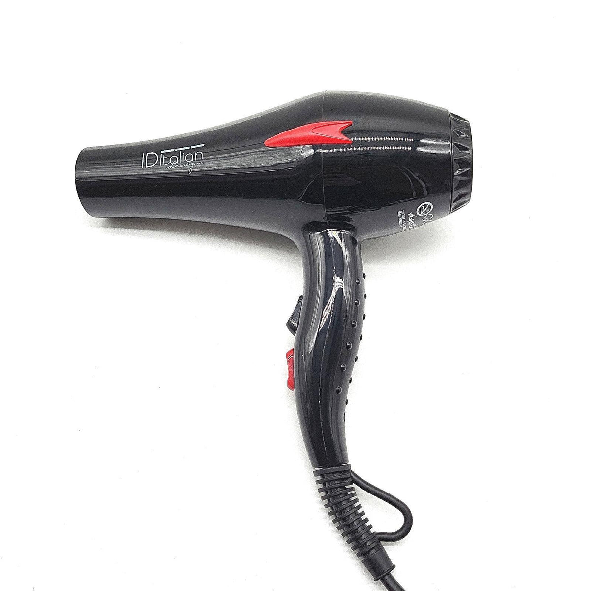 ID Italian Design Haartrockner Haare Haarpflege Diffusor 2 Wärmemodi Leistung