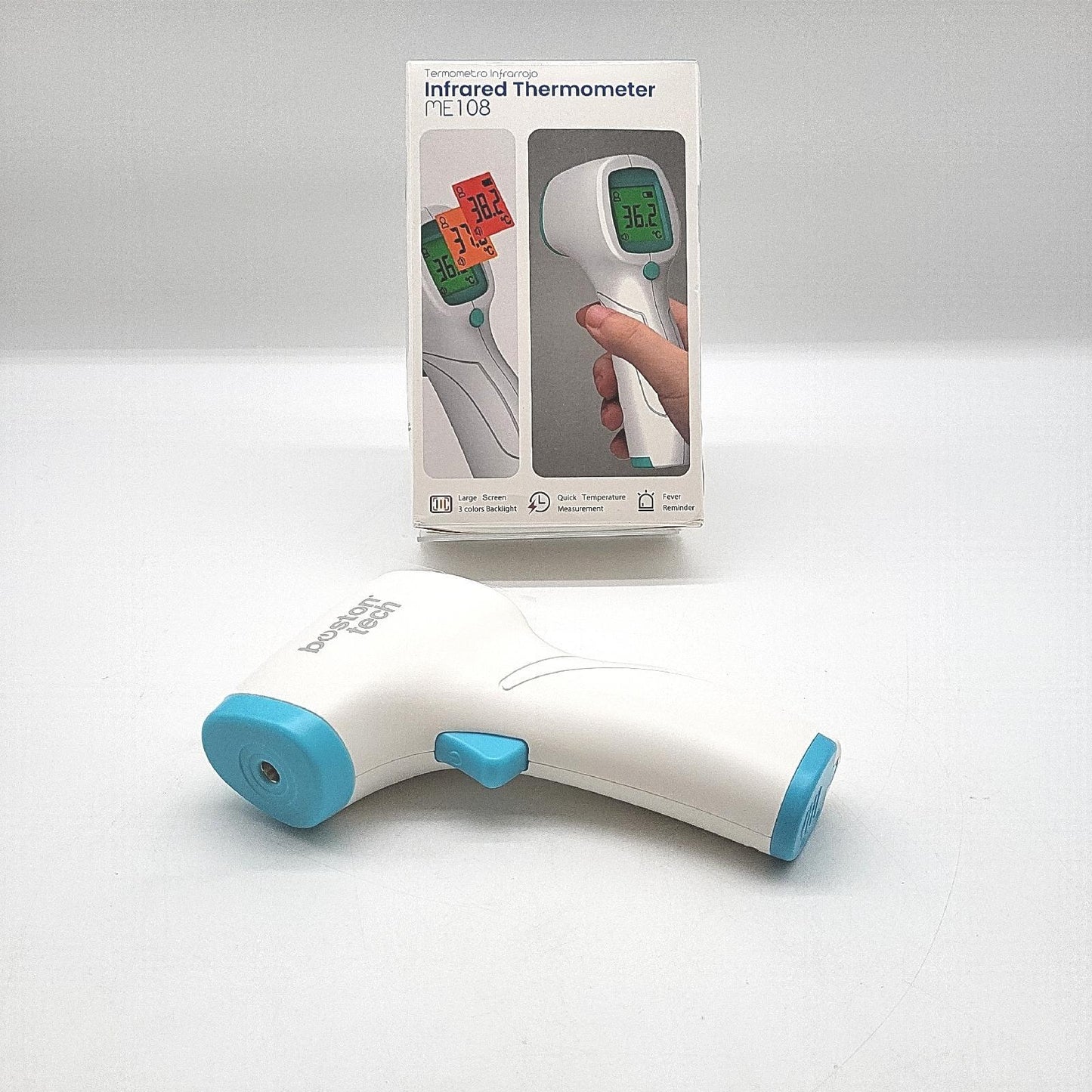Digitalthermometer Berührungsloses Thermometer Gesundheit Infrarot Anzeige für Personen und Ober
