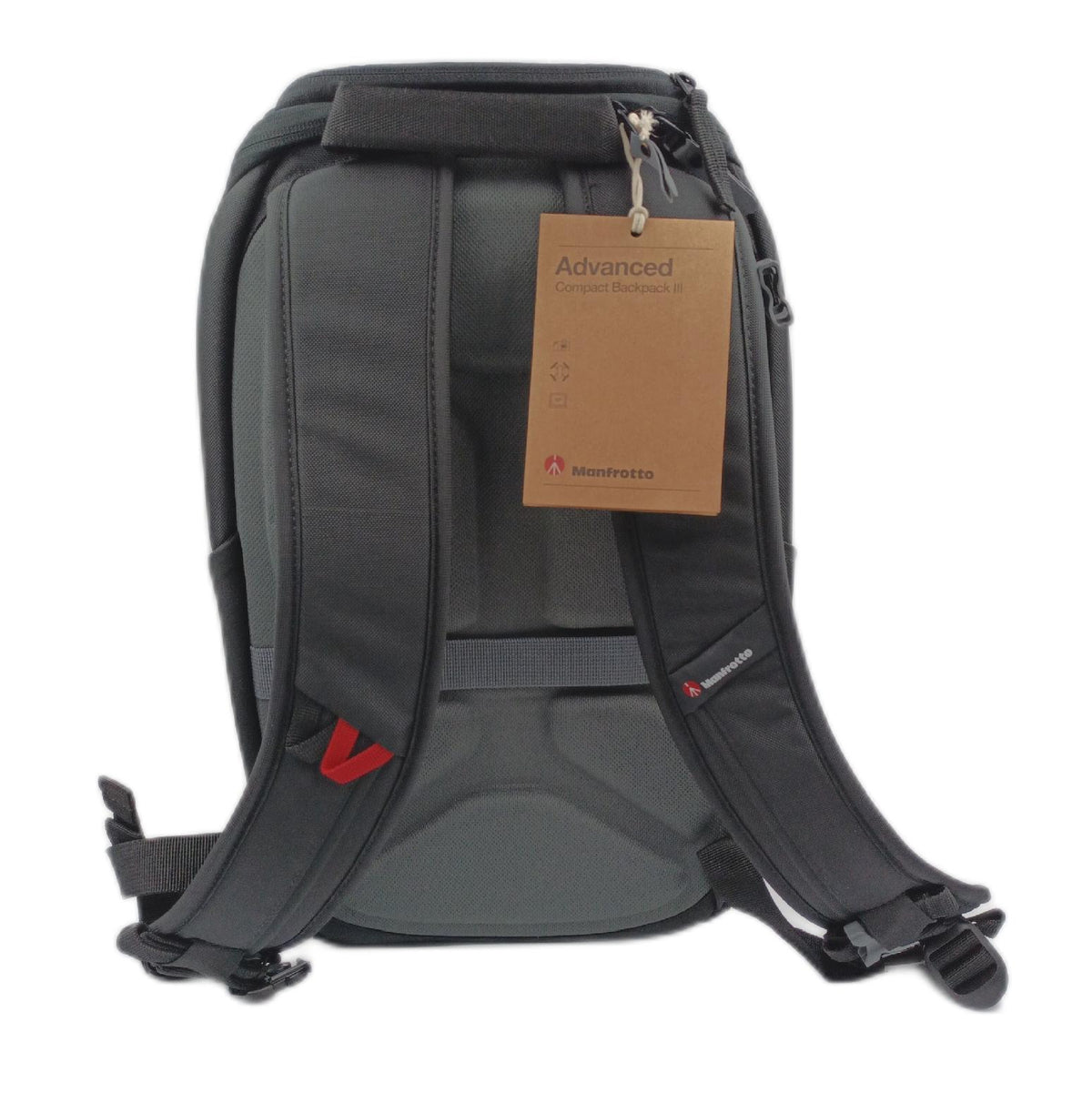 Manfrotto Advanced Compact III Kamerarucksack für Kamera Laptop gepolsterte Trennwände Stativbefestigung