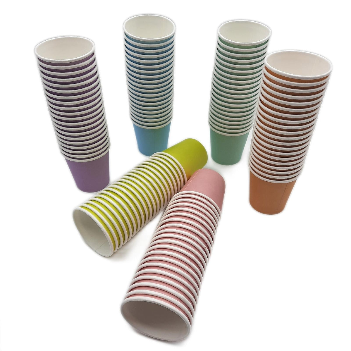 VEYLIN Einweg Pappbecher Haushaltswaren 120 Stück 88 ml Mini Becher