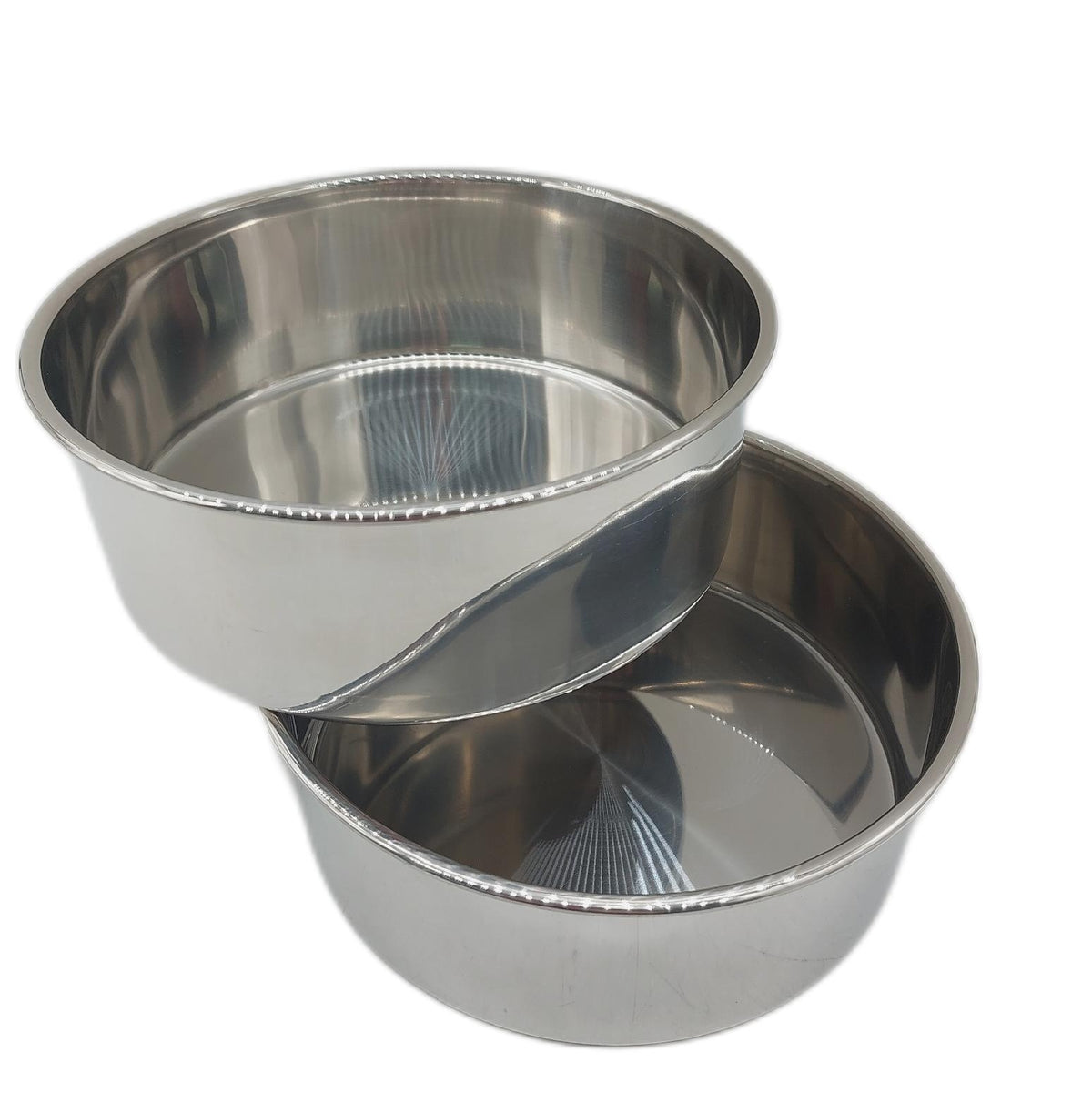 Joyfair Backform Set Backzubehör 7cm Hoch Edelstahl Kuchenform 2er Set praktisch