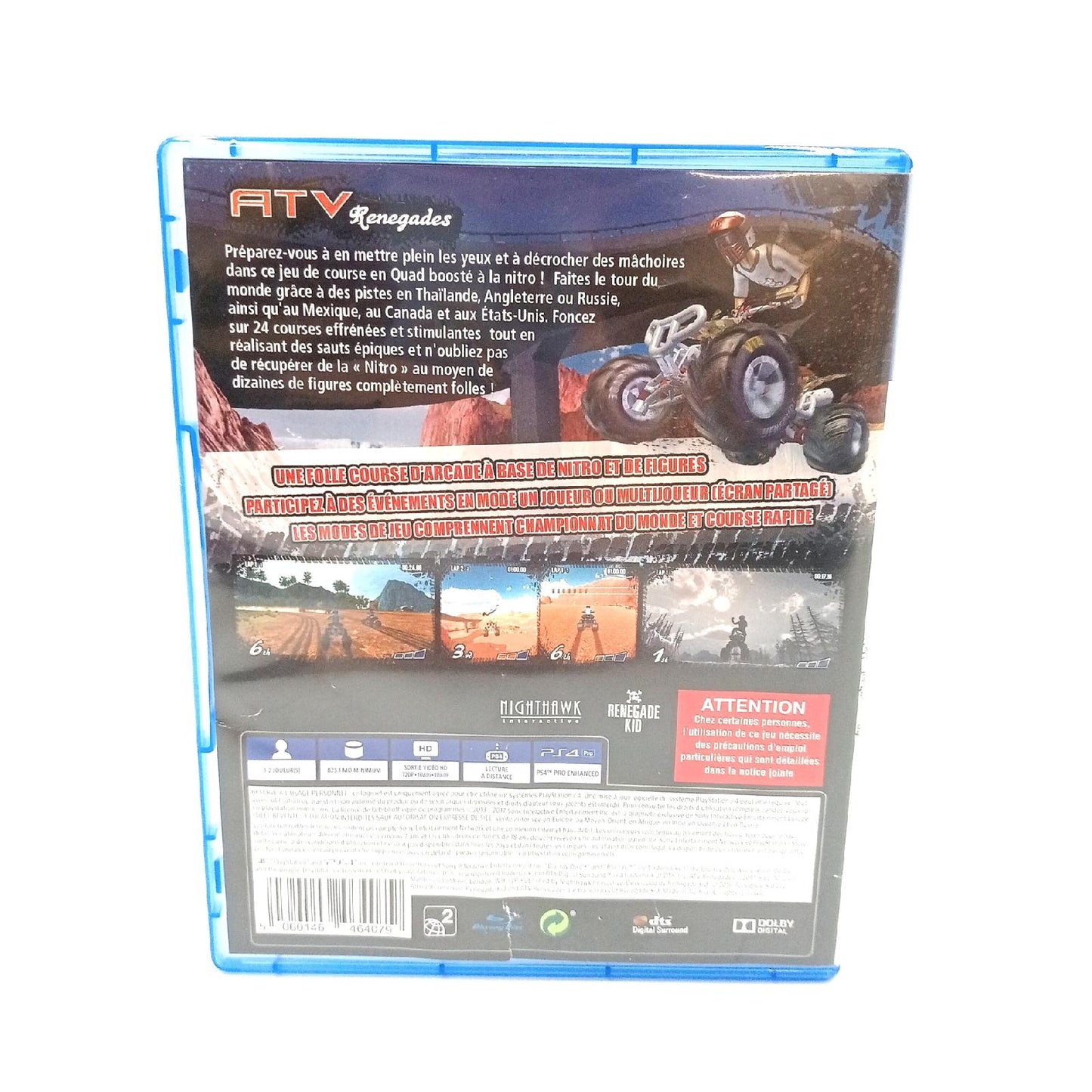 ATV Renegades jeu PS4