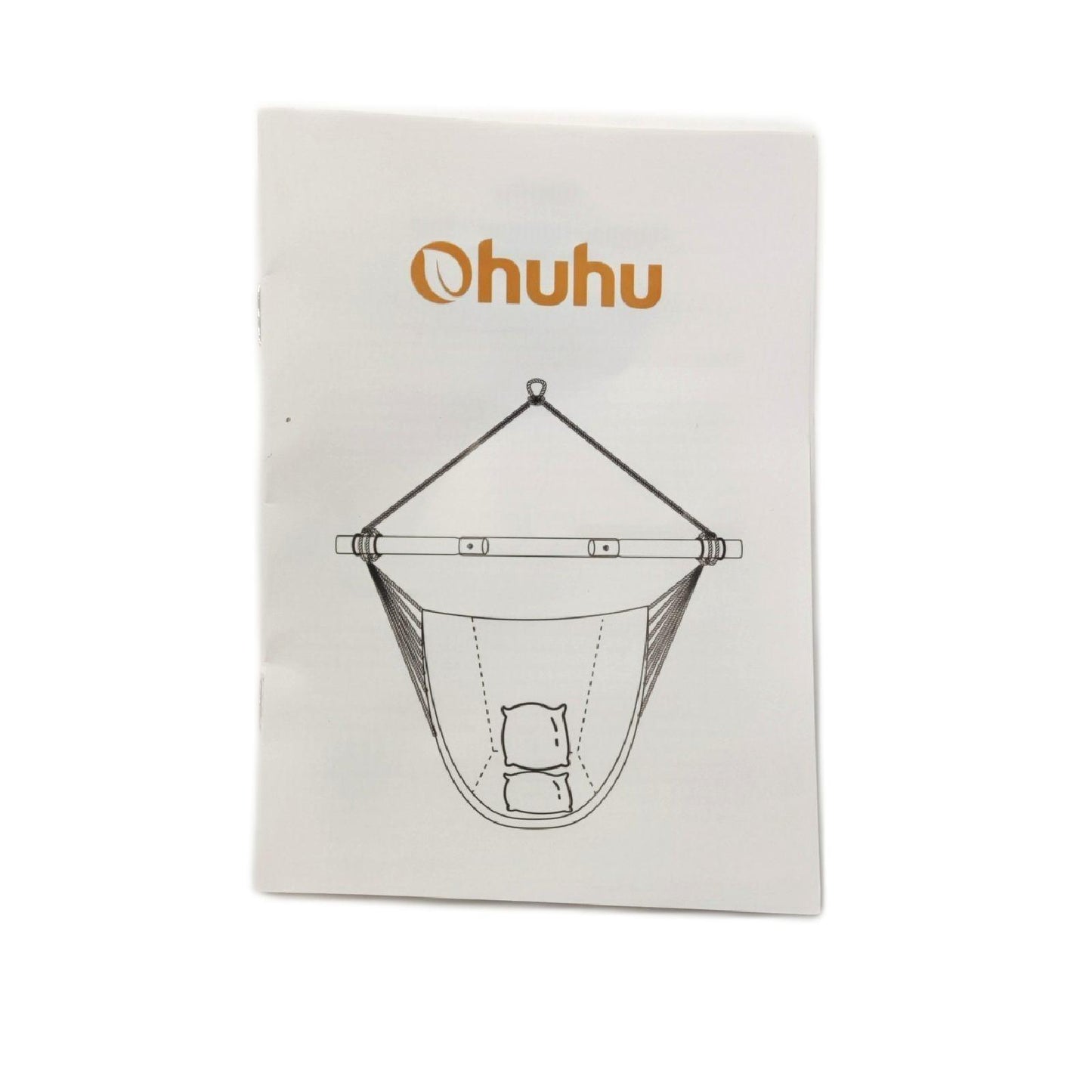 Ohuhu Hängesessel Stabiler Stuhl 2 Kissen Deckenhaken Kit Outdoor gemütlich