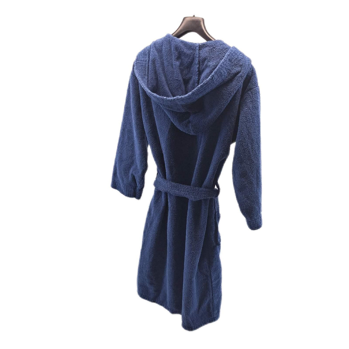 CelinaTex S-XXXL Bademantel Kapuze Uni lang aufgesetzte Taschen Damen Herren Unisex warm Frottee Baumwolle OEKO-TEX Montana