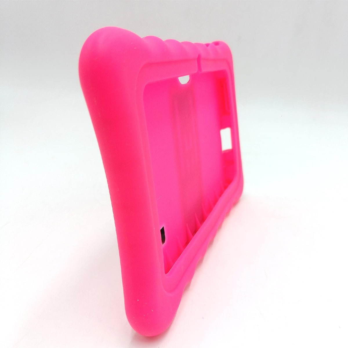 AKNICI 7 Zoll Stand Silikon Hülle für Haehne 7 Zoll/JEJA 7 Zoll/LAMZIEN 7 Zoll/Dragon Touch Y88X Pro/G-Anica Tablette 7 Zoll/Yuntab 7 Zoll Q88/JINYJIA 7 Zoll/ZONKO 7 Zoll Tasche Schutzhülle  Rosenrot
