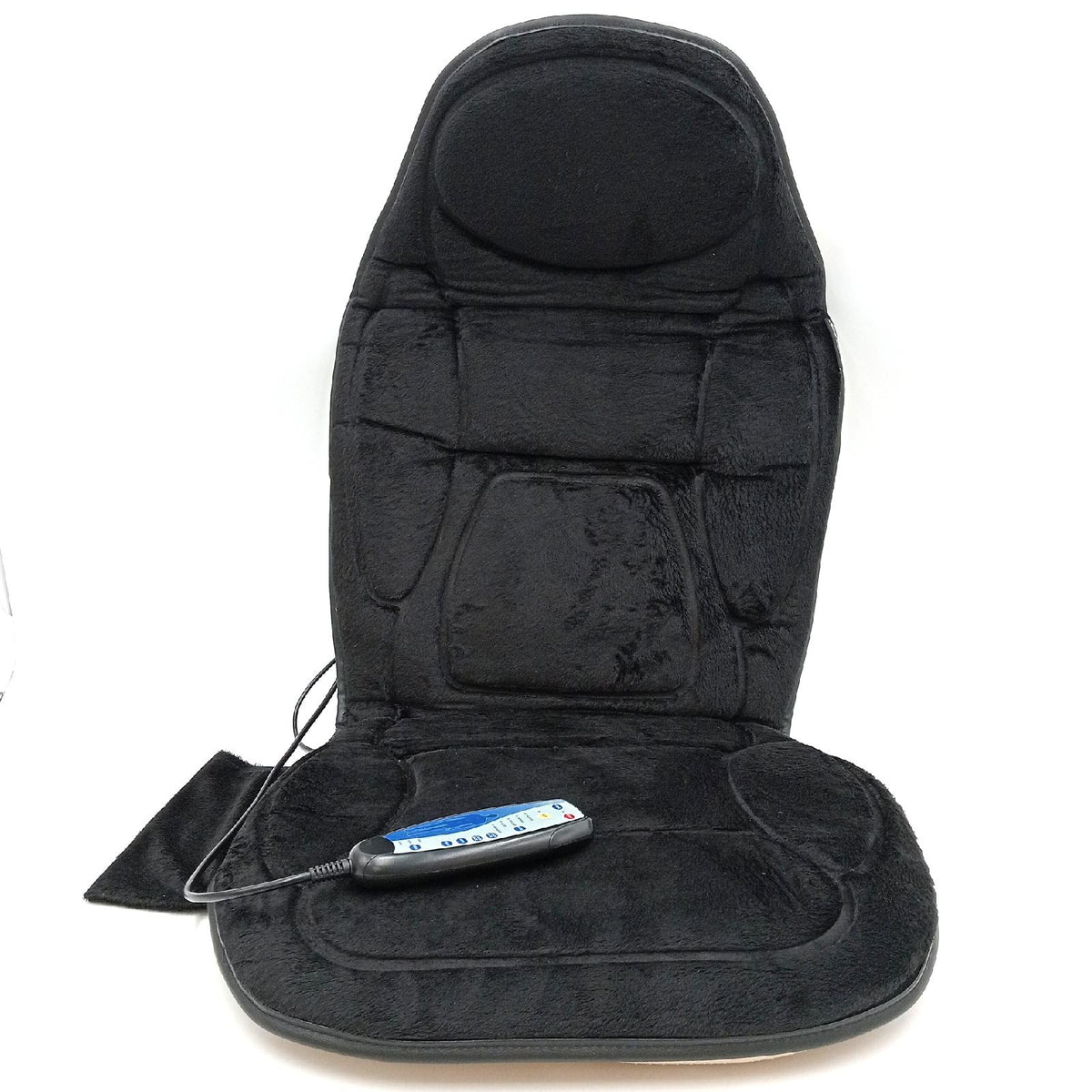 Snailax VC-262M Massagesitzauflage Rücken Nacken Wärme Vibration Schwarz