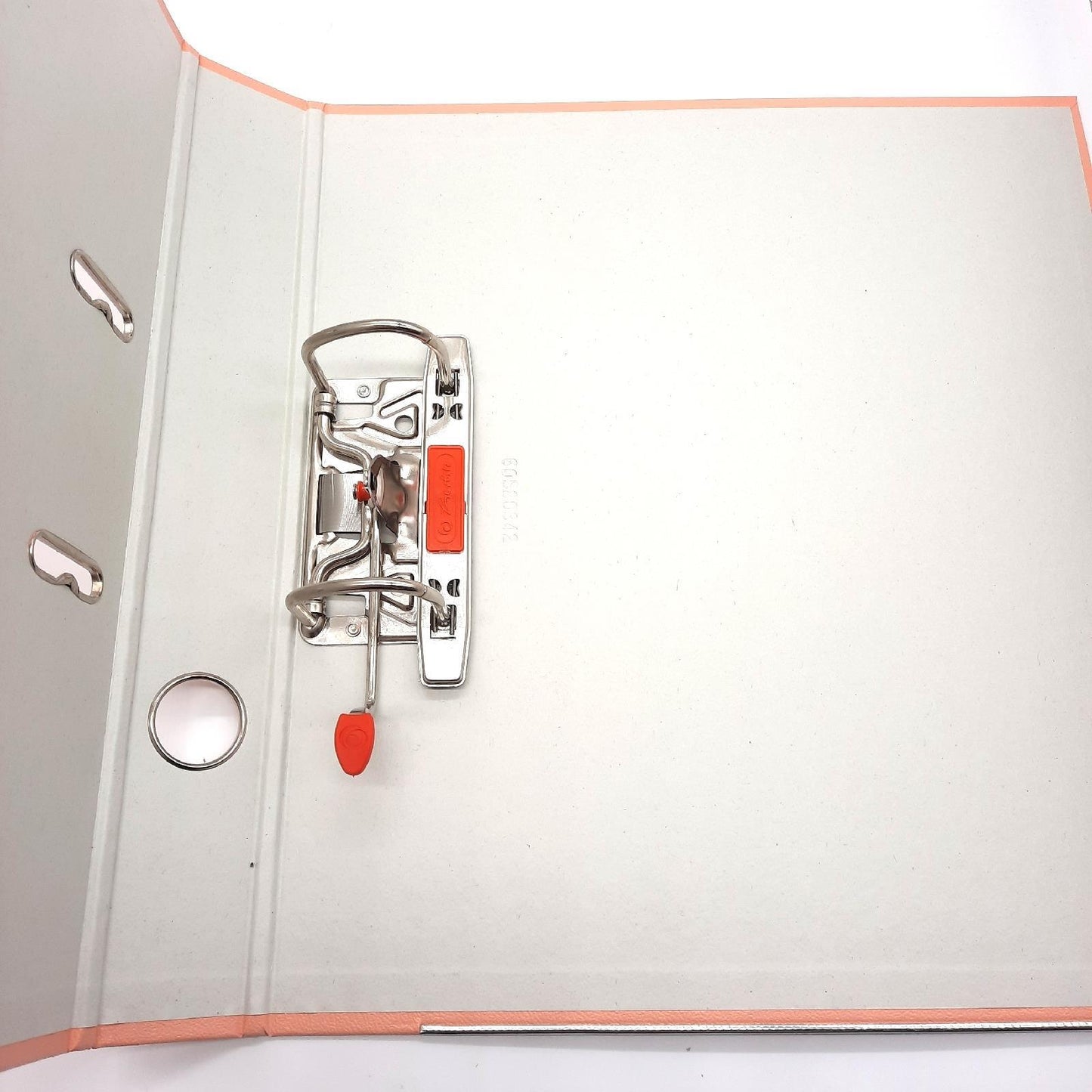 Herlitz Ordner Bürobedarf A4 maxfile protect 5 cm Einsteckrückenschild Lachs Organizer