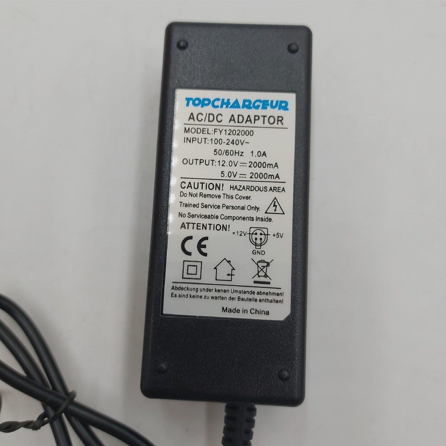 Top Chargeur Netzadapter Ladegerät Stromversorgung Trsf Model Tr 05Hdd Ersatzteil Zubehör