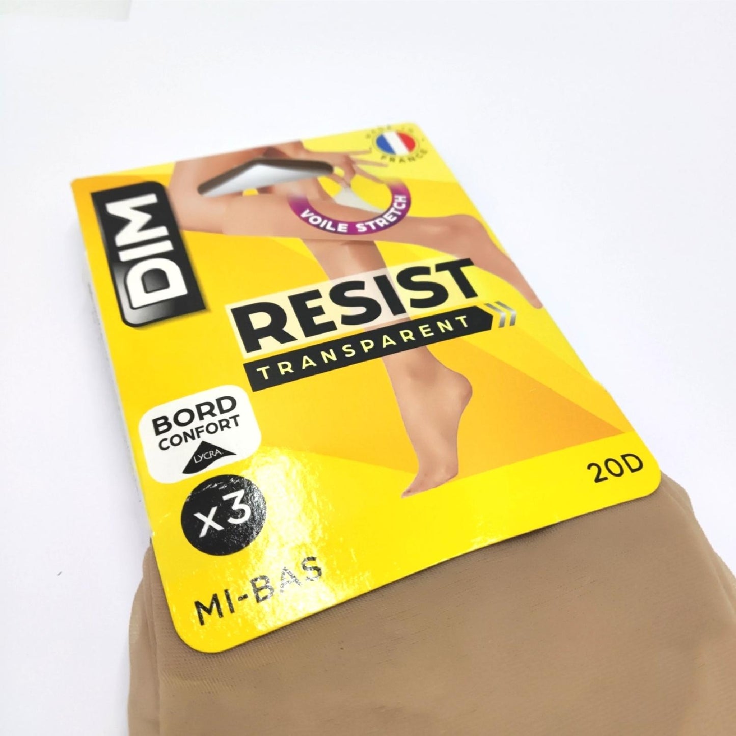 DIM Damen Kniestrümpfe Strumpfwaren Beauty Resist Transparent 6 Stück Komfort