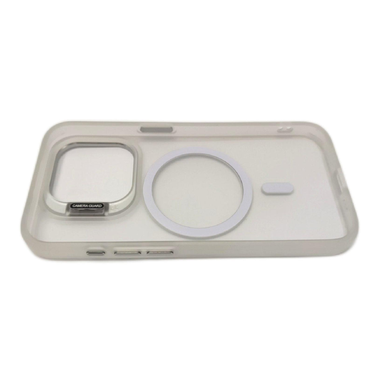 Beeasy iPhone 15 Pro Huelle MagSafe Staender Lieferung mit Schutzfolie