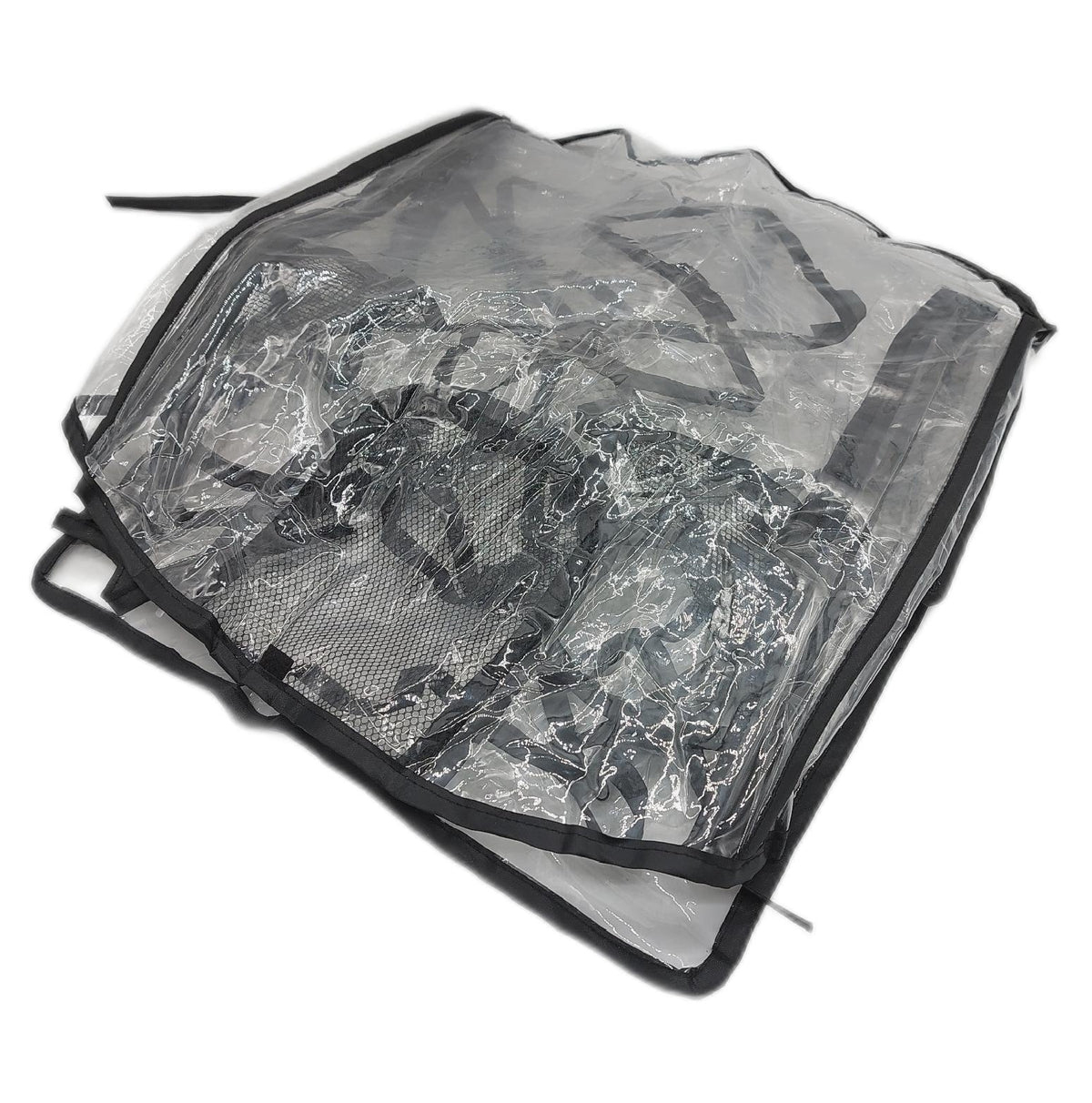 Wemk Regenschutz Kinderwagen Zubehör Regenverdeck für Buggy Wasserdicht Schutzh