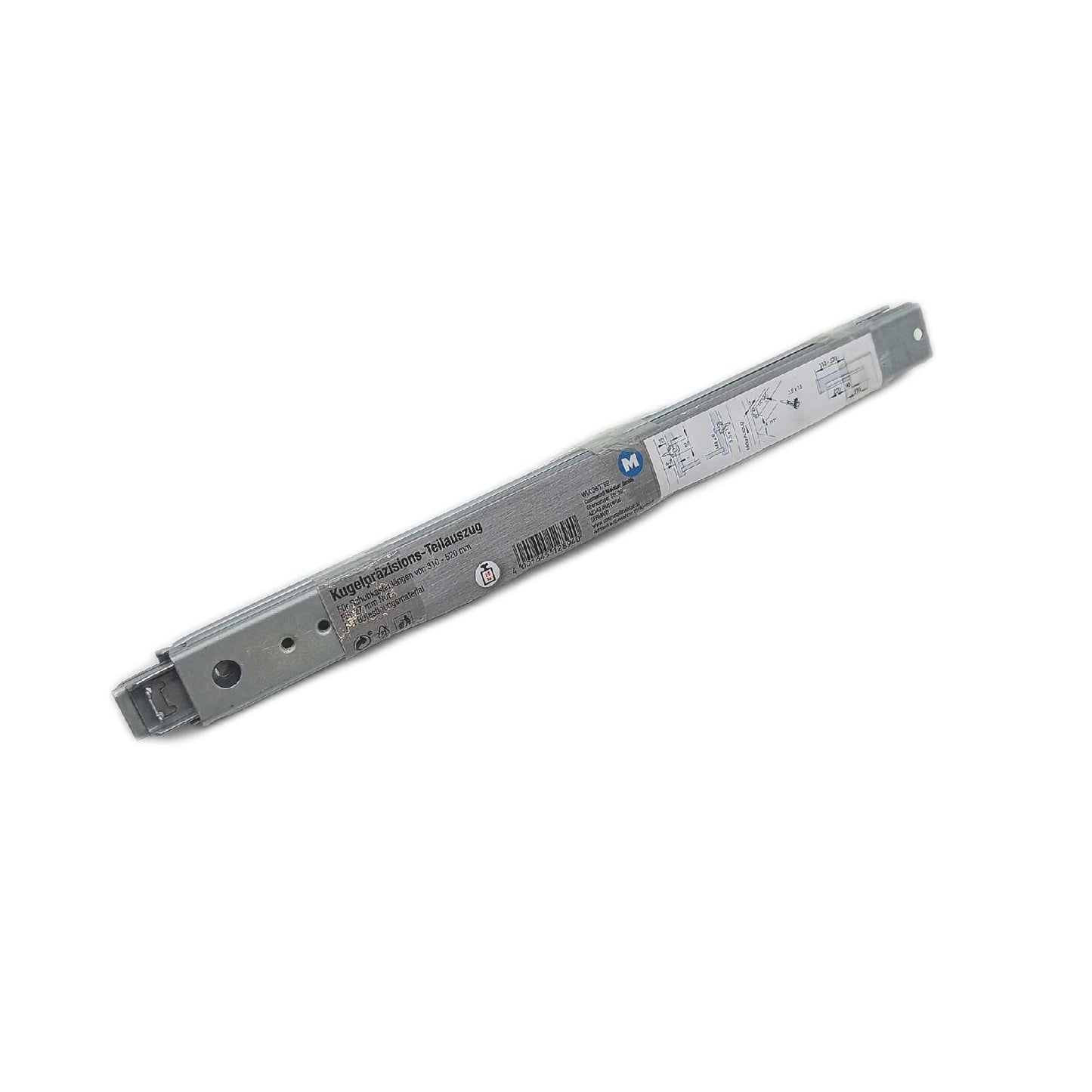 Metafranc Kugelpräzisionsteilauszug Schubladenschienen 310 mm